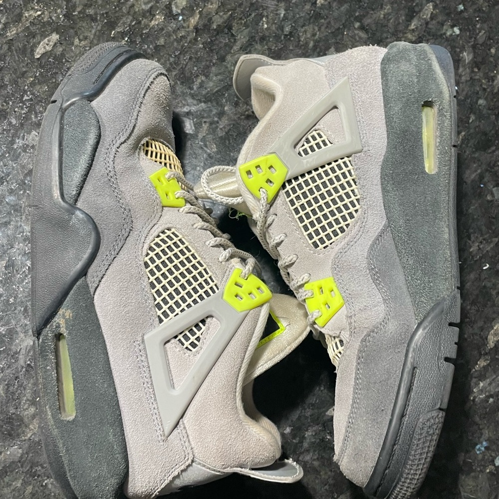 Jordan Gray and Neon Kids Sneakers